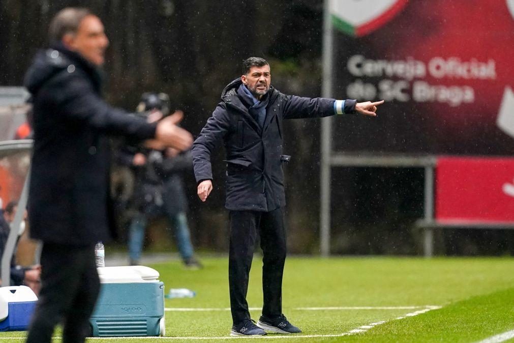 Sérgio Conceição multado após expulsão em Braga