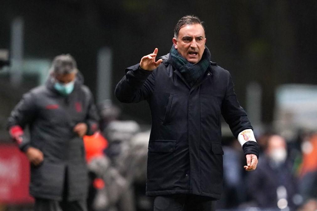 Carvalhal diz que Braga «é capaz de fazer melhor» diante de FC Porto