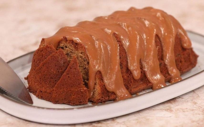 Bolo de Café Chocolate e Caramelo Salgado Esta receita não vai deixar ninguém indiferente