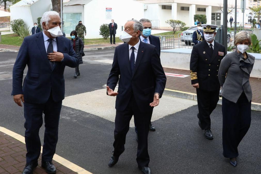 Costa convida Marcelo para almoçar quinta-feira em São Bento após Conselho de Ministros