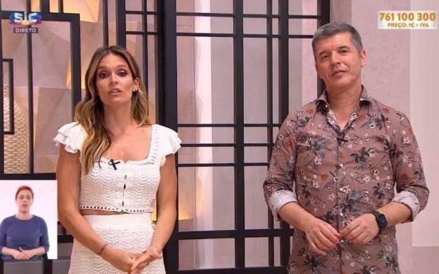 Diana Chaves e João Baião emocionados ao anunciar morte de convidado