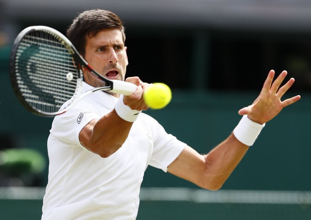 Djokovic e Raonic apuram-se para a segunda ronda de Wimbledon