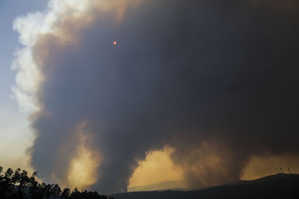 Fogo na Sertã com uma frente controlada mas ainda três meios aéreos