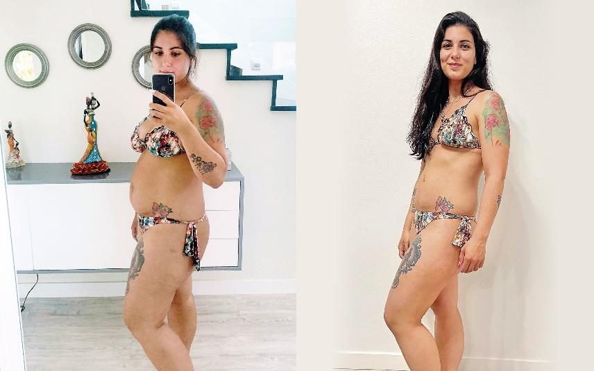 Márcia Dias perdeu quase quatro quilos nos primeiros dez dias da dieta Lev
