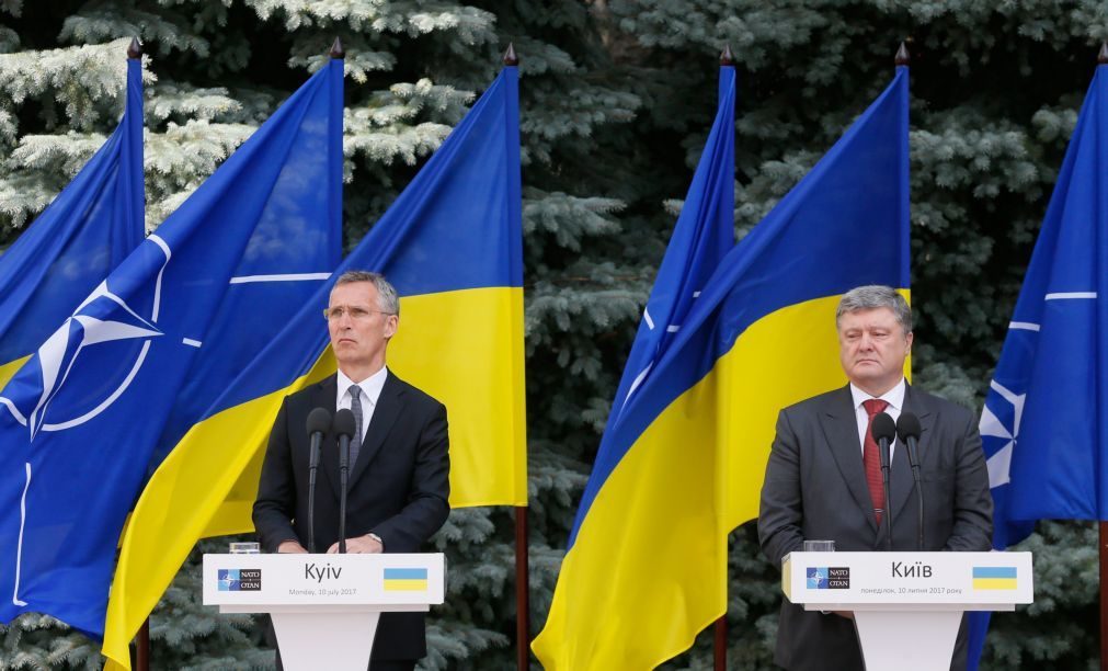 Presidente da Ucrânia diz que o conflito no seu país 
