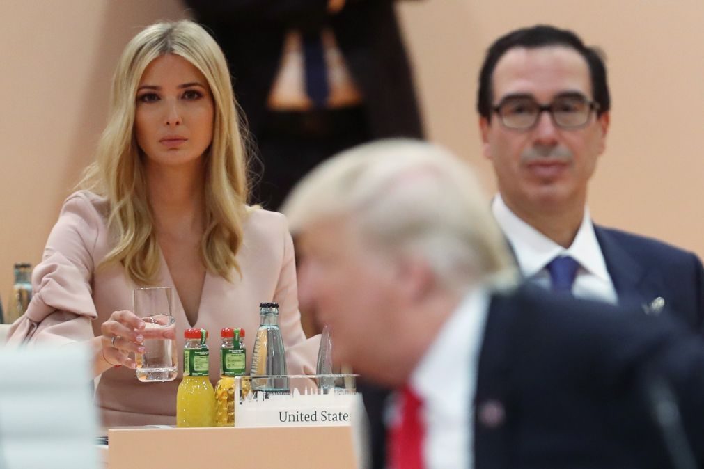 Trump admite que filha Ivanka o substituiu na mesa da cimeira de líderes do G20