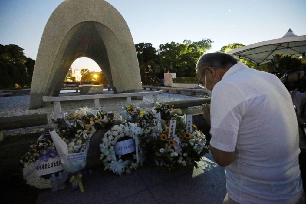 Japão lembra vítimas de bombardeamento atómico de Hiroshima