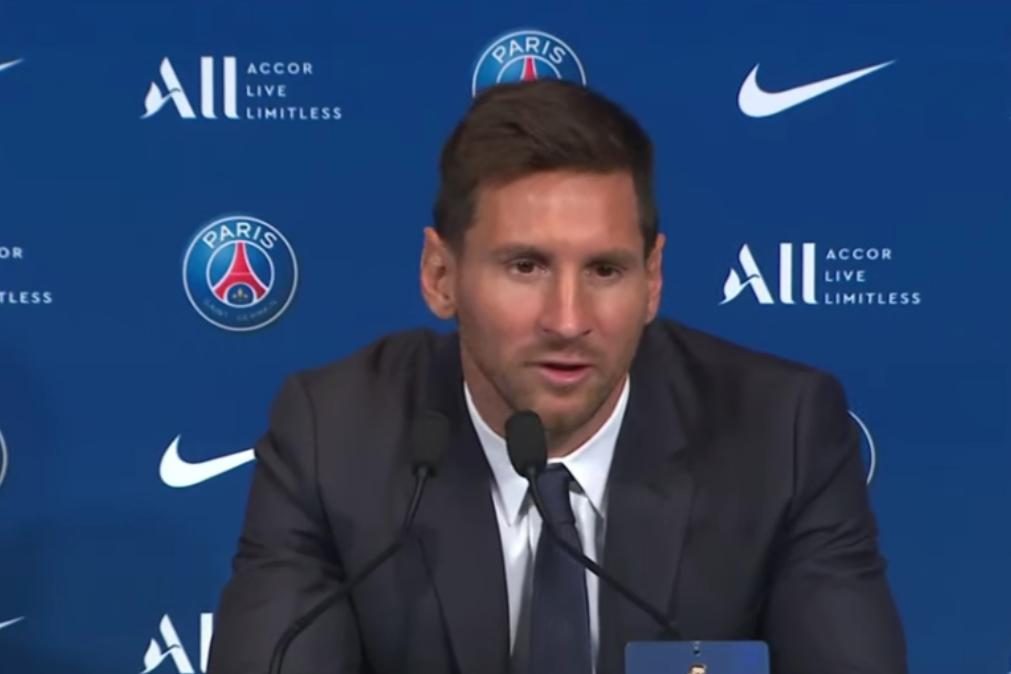 Lionel Messi apresentado oficialmente no PSG [em direto]