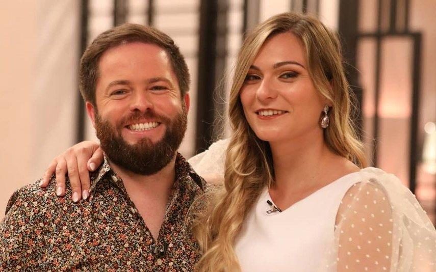 Tatiana Oliveira e Bruno Magalhães já foram pais