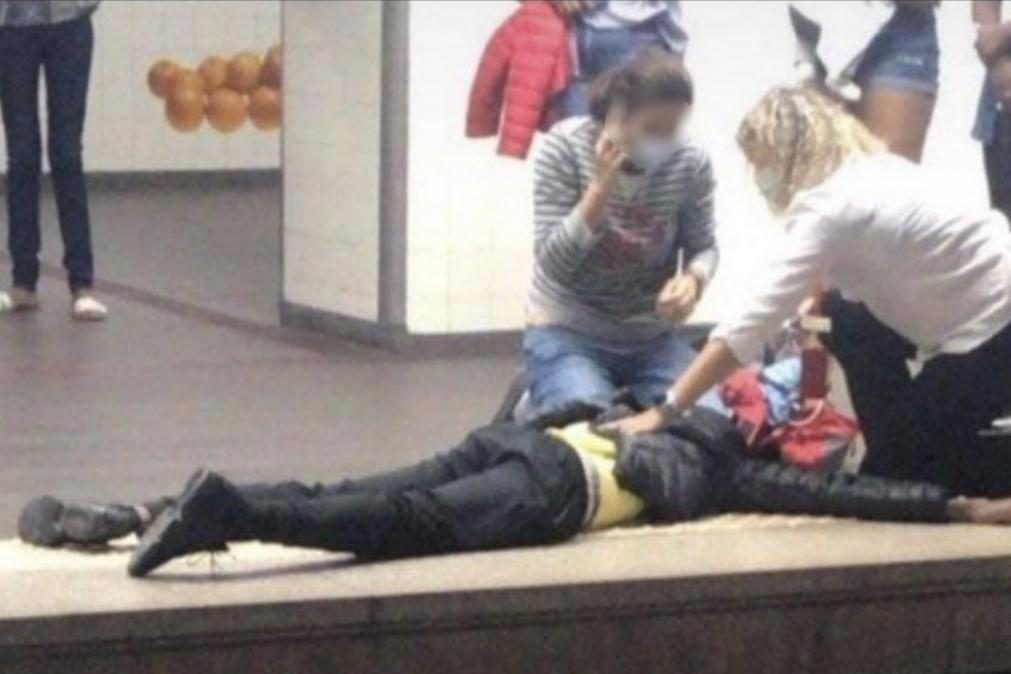Suspeitos de morte à facada no metro de Lisboa ficam em prisão preventiva