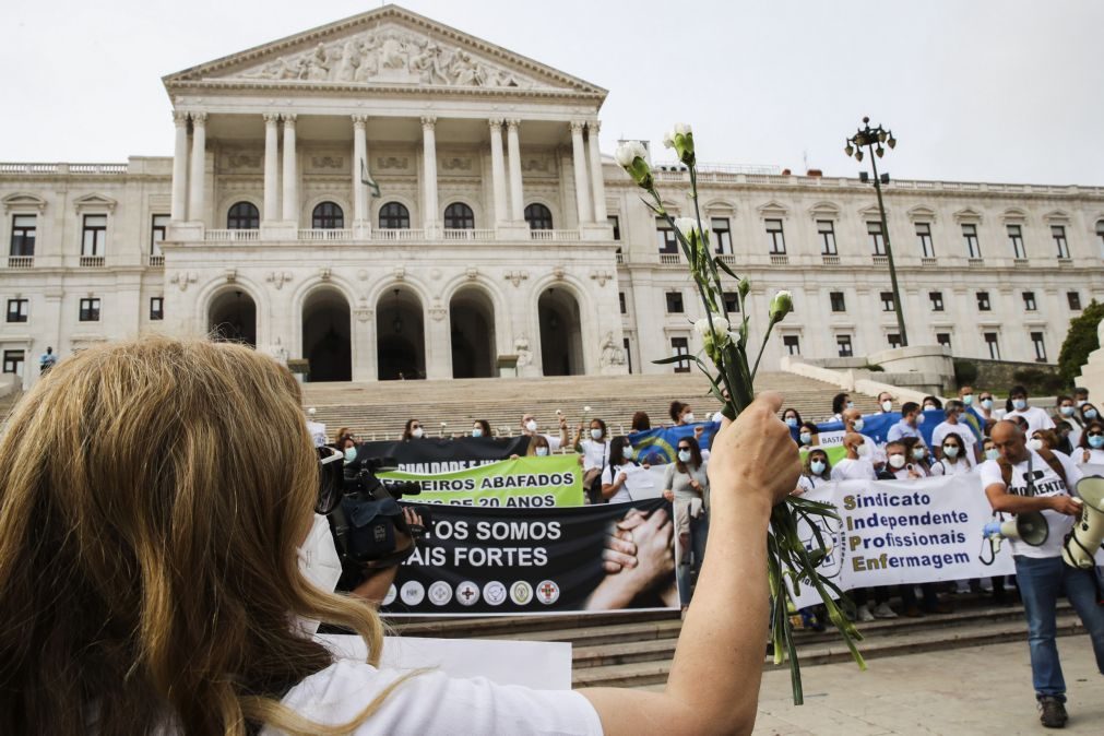 Sindicatos de enfermeiros vão refletir se mantêm greve na próxima semana