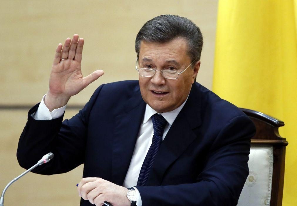Ex-Presidente da Ucrânia acusado de criar organização criminosa durante protestos de 2014