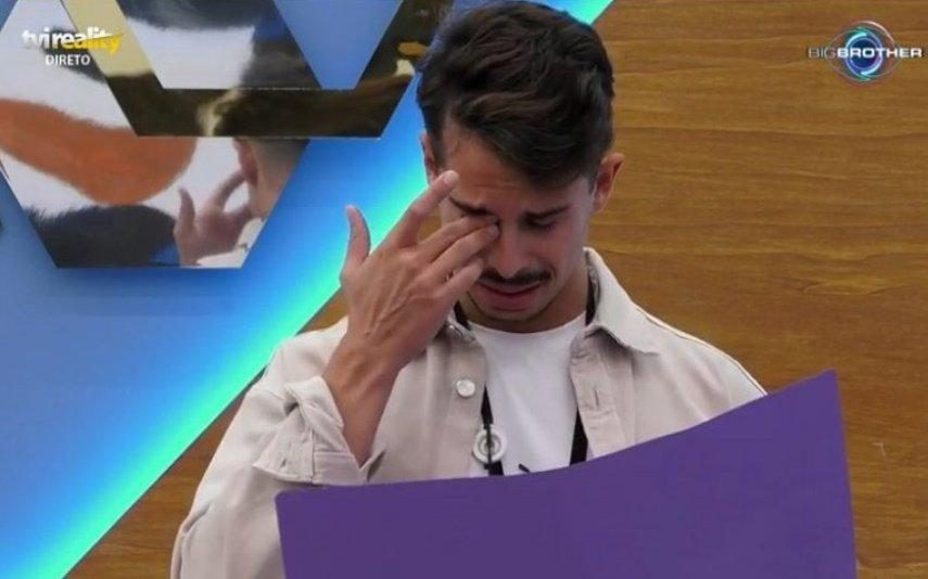 Big Brother. Fábio em lágrimas com episódio traumático