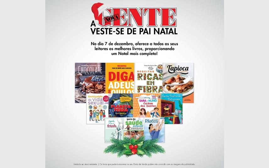 Dia 7 de dezembro, a revista NOVA GENTE oferece os melhores livros aos seus leitores