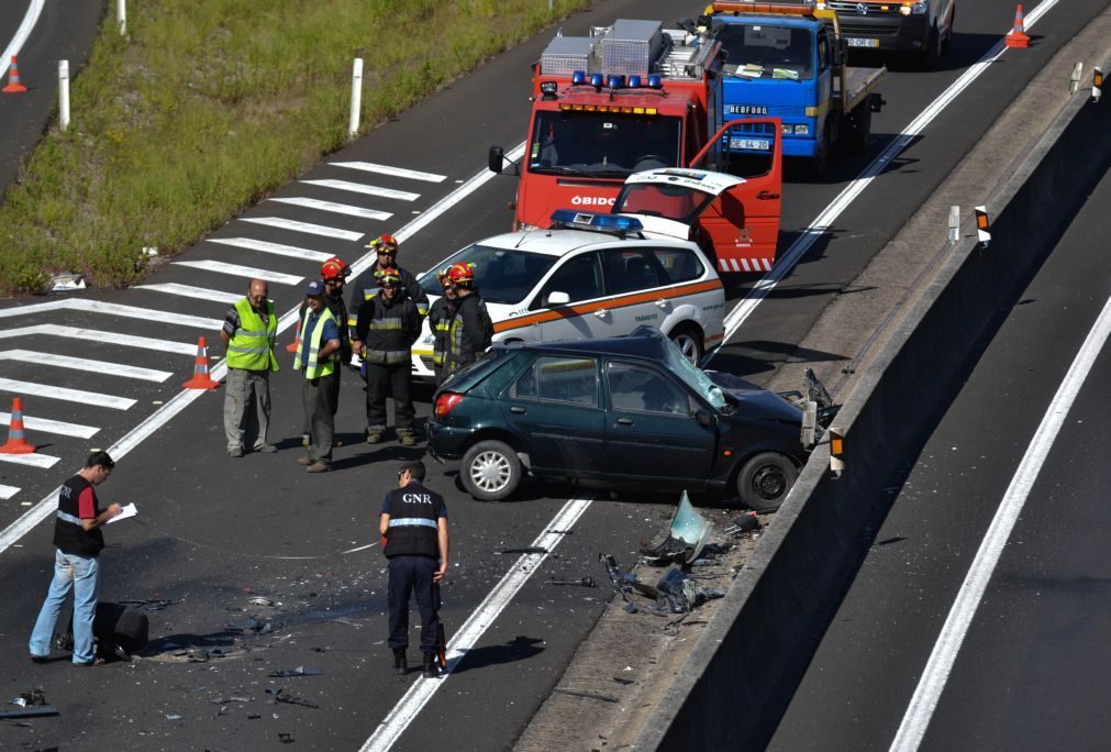 Dois mortos e 89 acidentes rodoviários na Operação da GNR