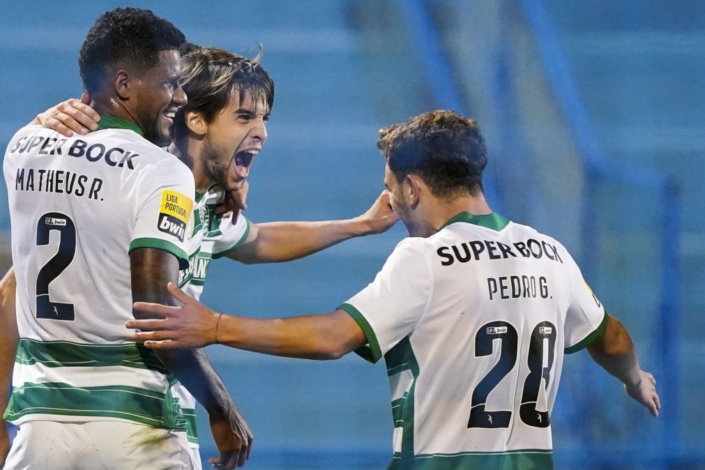 Sporting regressa aos triunfos em Vizela e coloca pressão no FC Porto