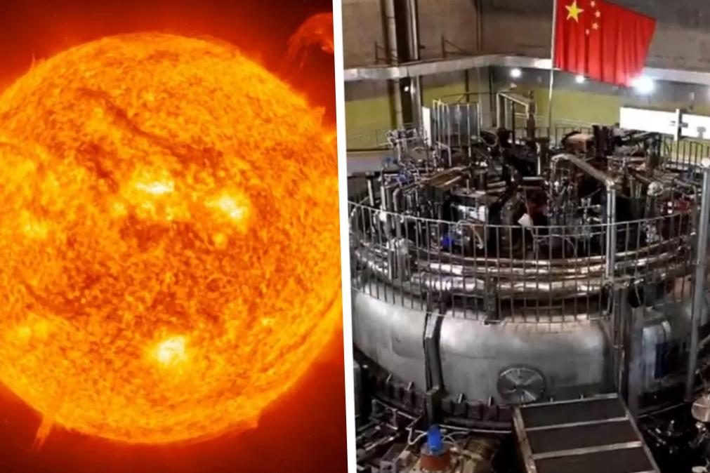 Sol artificial chinês atinge 5 vezes a temperatura do Sol