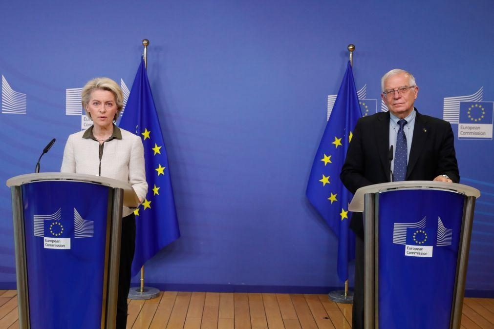 Ucrânia: Von der Leyen e Borrell viajam esta semana para Kiev para encontro com Zelensky