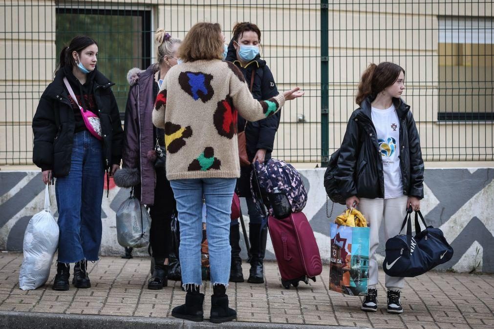 Ucrânia: Refugiados que chegam às escolas portuguesas podem continuar a aprender em ucraniano