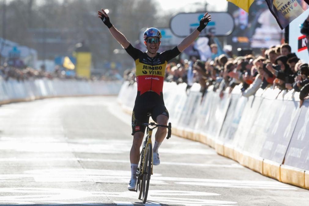 Ciclista Wout van Aert falha Amstel Gold Race mas já pode regressar aos treinos
