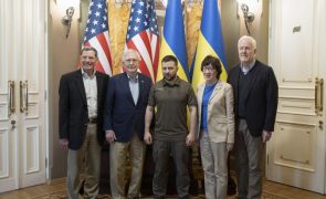 Líder do Partido Republicano reúne-se com Zelensky em Kiev