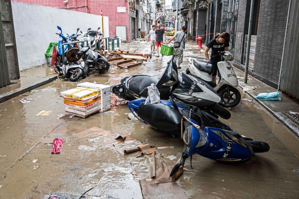 Retirados todos os sinais de tempestade tropical em Macau