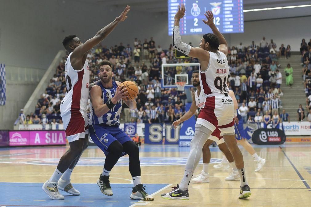 Benfica vence no Dragão Caixa é é nacional de basquetebol pela 28.ª vez