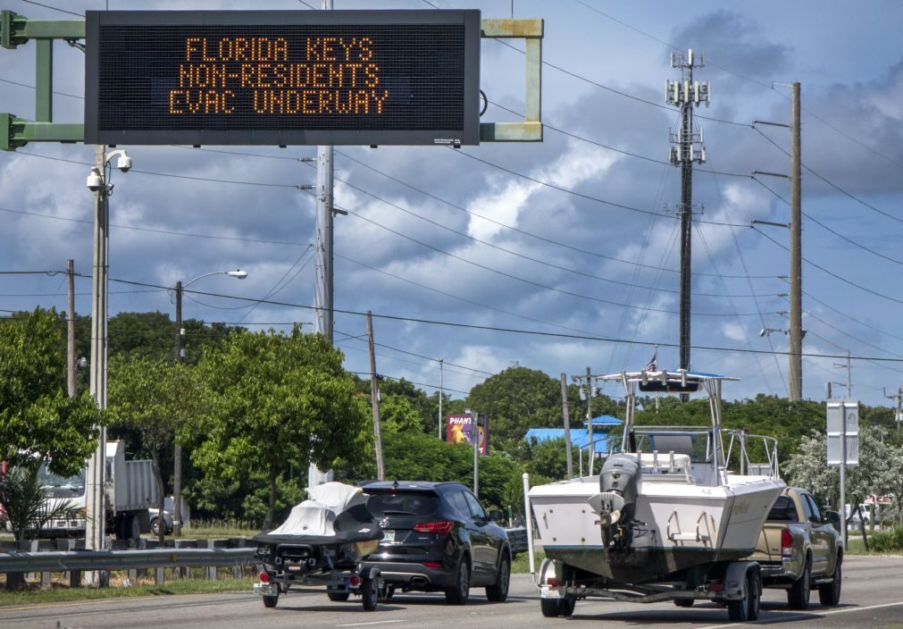 Costa da Florida será atingida este fim-de-semana pelo Furacão Irma e será destrutivo
