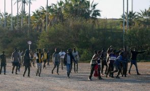 Mais de mil migrantes entraram irregularmente pela fronteira de Melilla em 2022