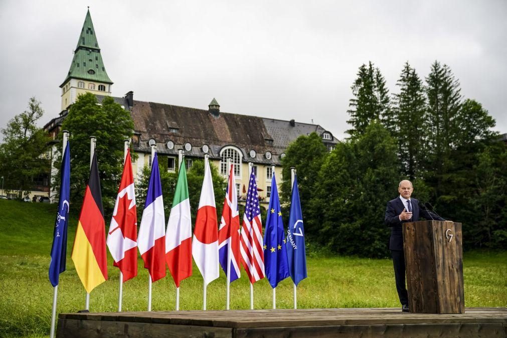 Líderes do G7 querem fazer a Rússia pagar pela guerra na Ucrânia